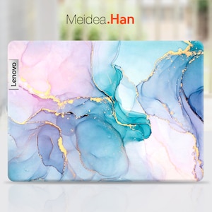 Lenovo Laptop Legion Skin Personalized Customizable Abstract Mable Vinyl Sticker for Lenovo Slim Legion Ideapad Yoga Thinkbook Thinkpad