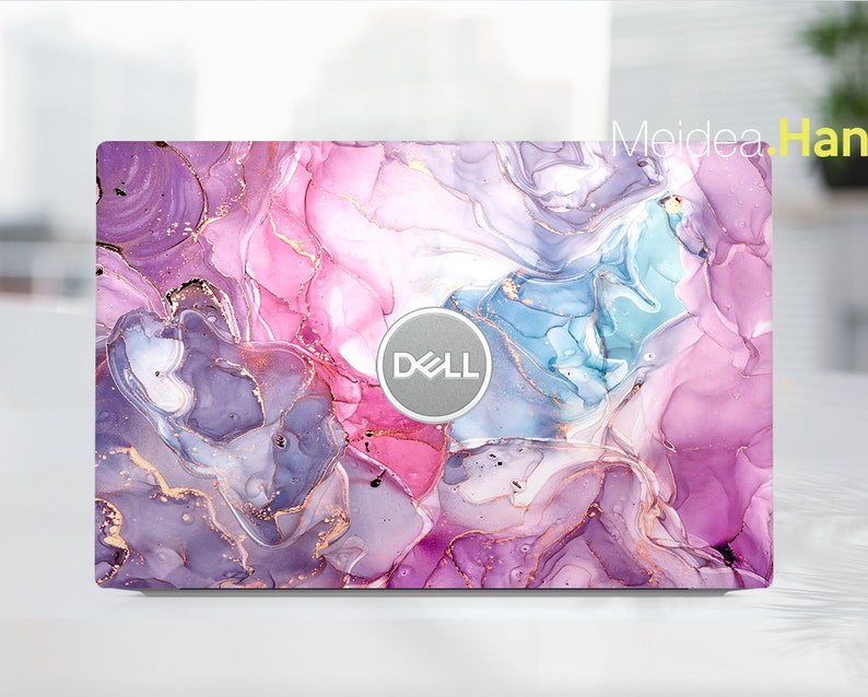 Dell Latitude Laptop Skin Personalized Customizable Colorful Etsy