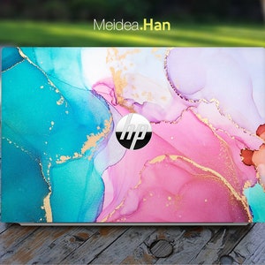 Hp Laptop Skin Probook 450 Personalized Customizable Watercolor Painting Vinyl Sticker For Spectre Envy Pavilion Victus Omen Elite Probook