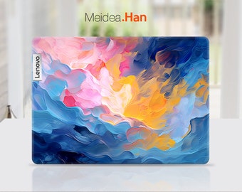 Laptop Skin Protect Lenovo Legion Custom Decal Personalised Gifts Colorful Oil Painting Designs For Yoga Legion Thinkpad Thinkbook Ideapad
