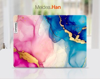 Lenovo Laptop Legion Skin Personalized Customizable Abstract Mable Vinyl Sticker for Lenovo Slim Legion Ideapad Yoga Thinkbook Thinkpad