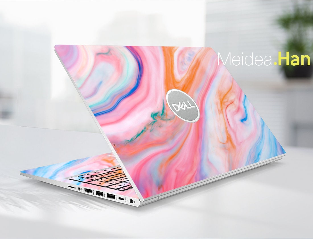 Dell Laptop Decal Xps 15 9520 Skin Marble Texture Gift for Etsy