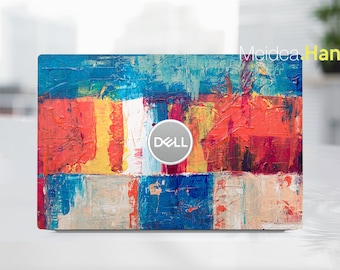 Dell Xps 15 9500 Skin Personalized customizable abstract oil painting Vinyl Sticker for XPS Latitude Inspiron Vostro Alienware Precision