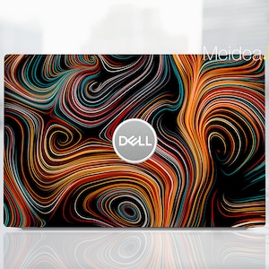Étui pour ordinateur portable Dell Xps 15 9520, texture marbrée marron, cadeau pour femme pour ordinateur Xps Latitude Inspiron Vostro Alienware Precision