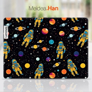 Funda de película para portátil Lenovo Ideapad Skin Vinilo calcomanía personalización personalizable Diseños de dibujos animados de astronautas para Yoga Legion Thinkpad Thinkbook
