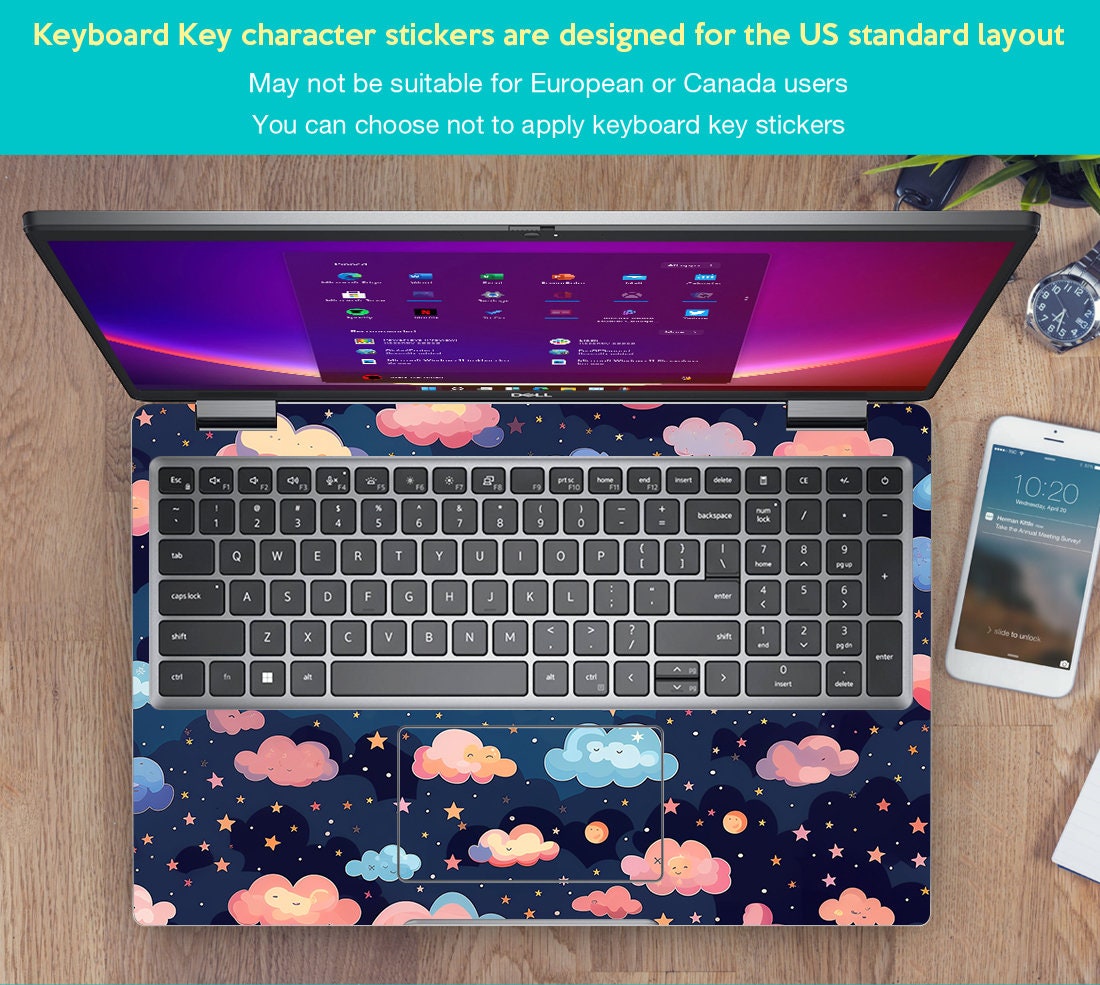 Plc Computer Decals Lenovo Laptop Skins Custom Vinyl Decals Personalization Cute Abstract ...