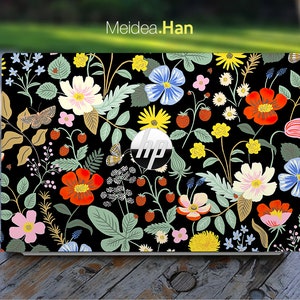 Hp Laptop Skin Probook 640 Personalized Customizable Flowers Paintings Vinyl Gifts For Her For Spectre Envy Pavilion Victus Omen Probook