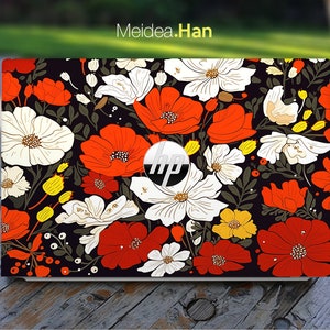Custom Laptop Skin Hp Accessories Personalization Sticker Gift Cute Decal Pattern Design For Spectre Envy Pavilion Victus Omen Elite Probook