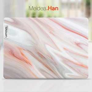 lenovo ideapad gaming 3 skins 16  Inch Marble Texture Vinyl pink Gift For Women  For Lenovo Slim Legion Ideapad Yoga Thinkbook Thinkpad