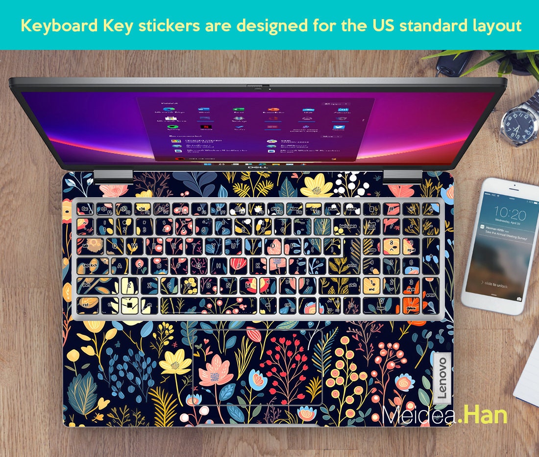 ノートパソコン用スキン Lenovo ステッカー カスタム デカール ママへ