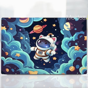 Fundas personalizadas para portátiles Accesorios Dell Calcomanías de vinilo Regalo personalizado Bonito diseño de astronauta para Xps Latitude Inspiron Alienware Precison