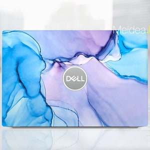Dell Xps Laptop Skin, Precision 5530 Skin, Pre-Cut Personalized Handmade Gift Blue Pattern Vinyl for Xps Latitude Inspiron Vostro Precision