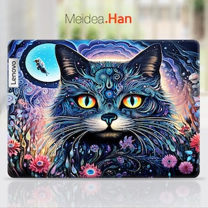 Custom Laptop Skin Lenovo Ideapad Cute Decal Personalization Gifts Animal Pattern Design For Legion Yoga Thinkpad Thinkbook Ideapad