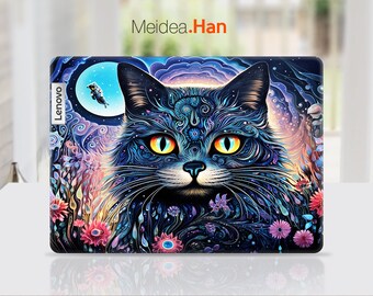 Funda personalizada para portátil Lenovo Ideapad, bonita calcomanía, regalos de personalización, diseño de patrón animal para Legion Yoga Thinkpad Thinkbook Ideapad
