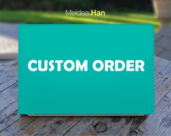 Custom Order for HP Decal Laptop Accessories Personalization Gifts Unique Design for Spectre Envy Victus Omen Elite Probook