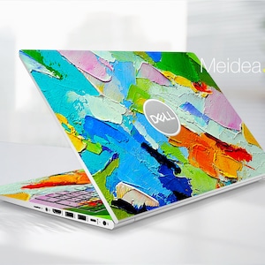 Laptop Skin For Dell Latitude 5430 Personalized Customizable Watercolor Painting Vinyl  For Xps Latitude Inspiron Vostro Alienware Precision