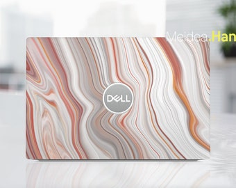 Dell Latitude 5520 Skin 14 Inch Brown  Marble Texture Gift For Women For Xps Latitude Inspiron Vostro Alienware Precision