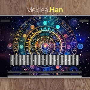 Custom Laptop Skins Lenovo Decals Personalization Astrology patterns divinatory art Designs For Legion Yoga Thinkpad Thinkbook Ideapad image 6