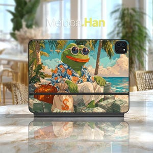 Apple Magic Keyboard 4M Skin Keyboard Sticker Rich Frog Pattern for Magic Keyboard Smart Keyboard Folio Magic Keyboard Folio Gift
