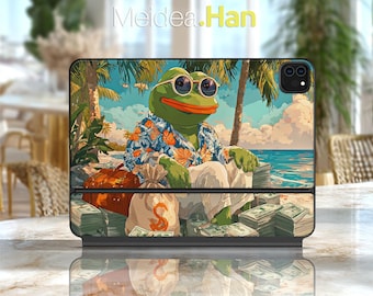 Apple Magic Keyboard 4M Skin Keyboard Sticker Rich Frog Pattern for Magic Keyboard Smart Keyboard Folio Magic Keyboard Folio Gift
