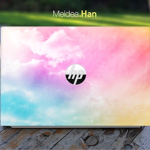 Laptop Skins For Hp 15.6 Inch  Watercolor Painting Personalized Vinyl Gift For Women  For Spectre Envy Pavilion Victus Omen Elite Probook