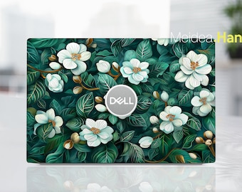 Dell Laptop Skins Custom Decals Personalized Gifts Nature Green Plants For Xps Alienware Latitude Inspiron Precison Vostro