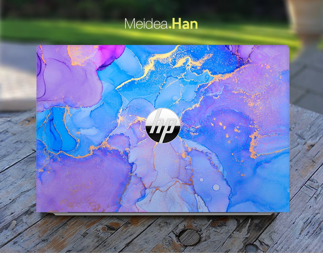 Laptop Skins for Hp Pavilion X360 15 Personalized Customizable Blue