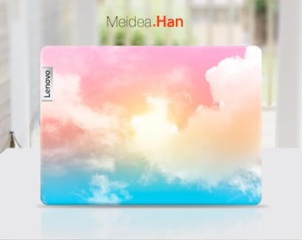 Lenovo Notepad 3 Skins Personalisierte Anpassbare Blaue Vinyl Geschenk für Frauen für Lenovo Slim Legion Idealpad Yoga Thinkbook Thinkpad