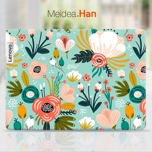 Lenovo Laptop Skin ThinkPad X13 Personalized Customizable Green Vinyl Gifts For Her For Lenovo Slim Legion Ideapad Yoga Thinkbook Thinkpad