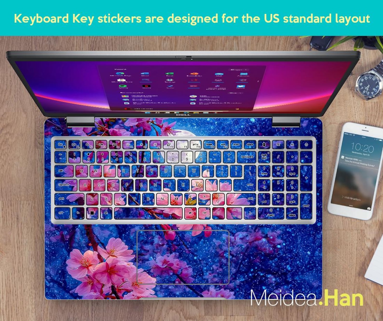 Dell Latitude 7430 Laptop Decal Custom Birthday Gift Personalized Gift ...