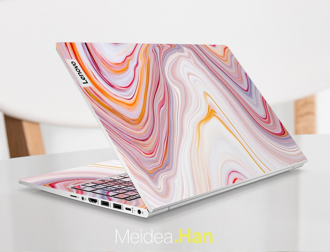 Lenovo Laptop Skins Thinkpad E15 Personalized Customizable Pink Vinyl