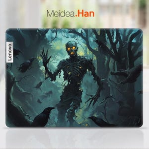 Yoga Skin Lenovo Accessorie Laptop Decal Sticker Brithday Gift Game Style Slightly Horror Design for Legion Yoga Thinkpad Thinkbook Ideapad