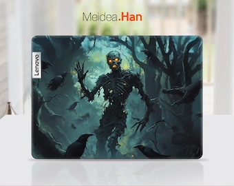 Yoga Skin Lenovo Accessorie Laptop Decal Sticker Brithday Gift Game Style Slightly Horror Design for Legion Yoga Thinkpad Thinkbook Ideapad