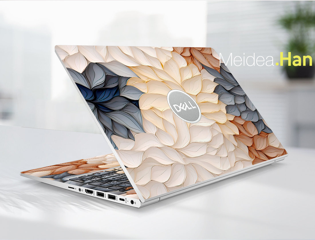 Laptop Skins Dell Inspiron 15inch Vinyl Decal Personalized Gift for Her ...