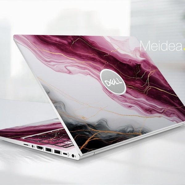 Custom Laptop Skins,Dell Xps Decal,Personalization Pattern Designs,Marble Texture ,For Xps Latitude Inspiron Alienware Precison