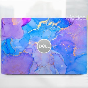 Dell Laptop Skin Xps 13 9300 Personalized Customizable Watercolor Pattern Vinyl Sticker For Xps Latitude Inspiron Vostro Alienware Precision