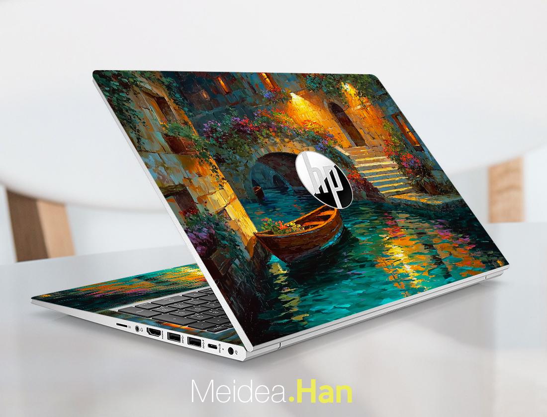 Custom Laptop Skin for Hp 17-cn Decal Computer Protective Film Oil ...