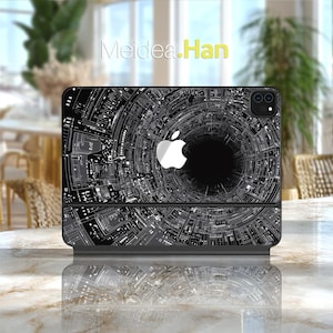 Air 11 Magic Keyboard Skin Black Hole Design Sticker Personalized Gift Magic Keyboard Smart Keyboard Folio Smart Folio Magic Keyboard Vinyl