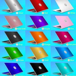 Dell Accessories Skins Laptop Decal Solid Color Personalization Gifts Unique Design for Xps Latitude Inspiron Alienware Precison