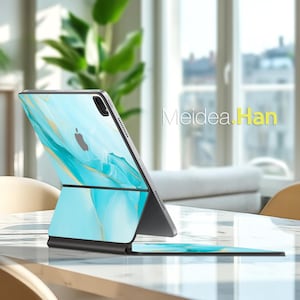 iPad Pro 11 Magic Keyboard Apple Magic Blue Marble Skin Gift for Magic Keyboard Smart Keyboard Folio Smart Folio Magic Keyboard Folio Vinyl