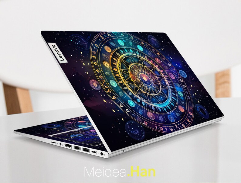 Custom Laptop Skins Lenovo Decals Personalization Astrology patterns divinatory art Designs For Legion Yoga Thinkpad Thinkbook Ideapad image 3