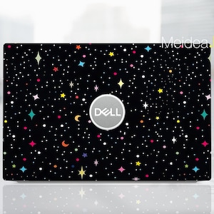 Dell Xps Skin 15 9510 Personalized Customizable Black Abstract Gift For Women For Xps Latitude Inspiron Vostro Alienware Precision