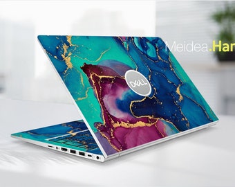 Dell Precision 5540 Skin Personalized Customizable Colored Marble