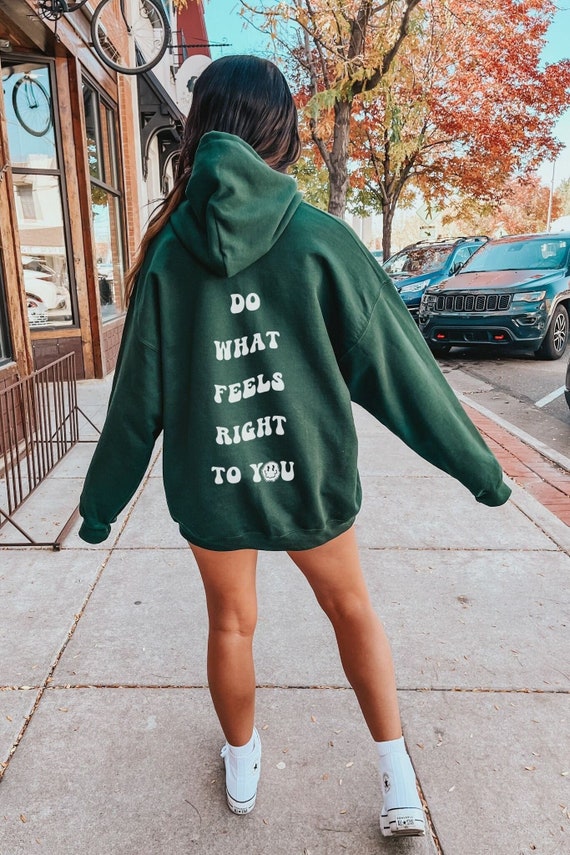 Y2K Preppy Hoodie Aesthetic Brown Hoodie You Matter Self Care