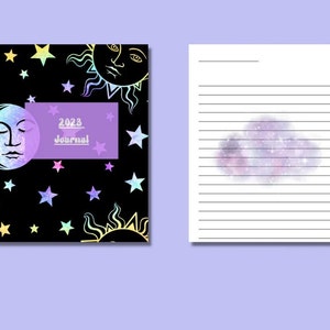 Explore the Cosmos: A Digital Galaxy Journal for Capturing Your Dreams and Adventures, Featuring  Interactive Pages for Cosmic Musings.