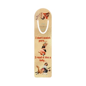 Pinup Bookmark - Etsy UK
