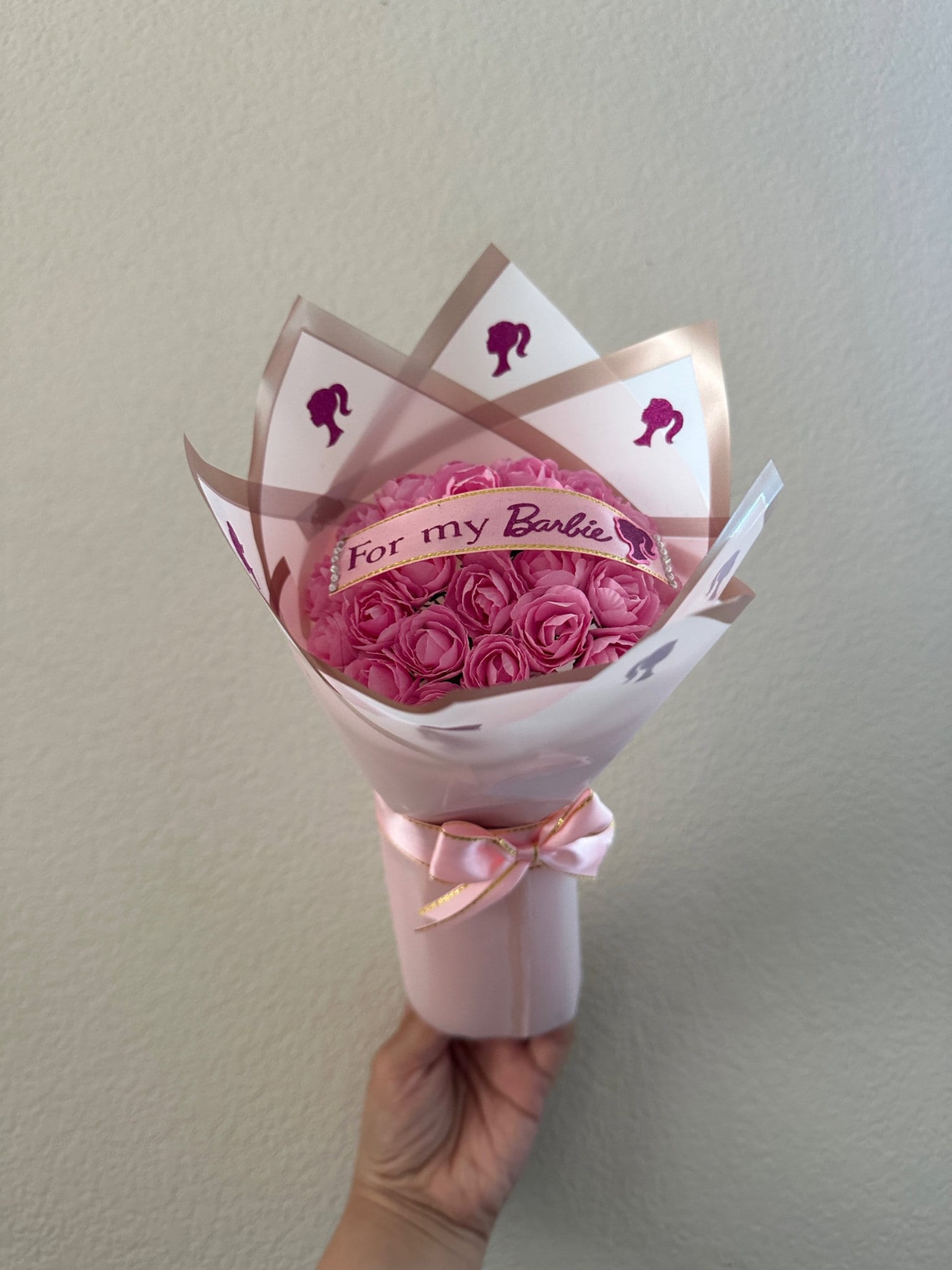 Multi-colored Paper Flower Bouquet / Ramo Buchon 