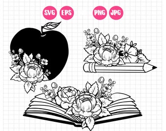 Enseignant svg clipart - enseignant appréciation svg - école clipart