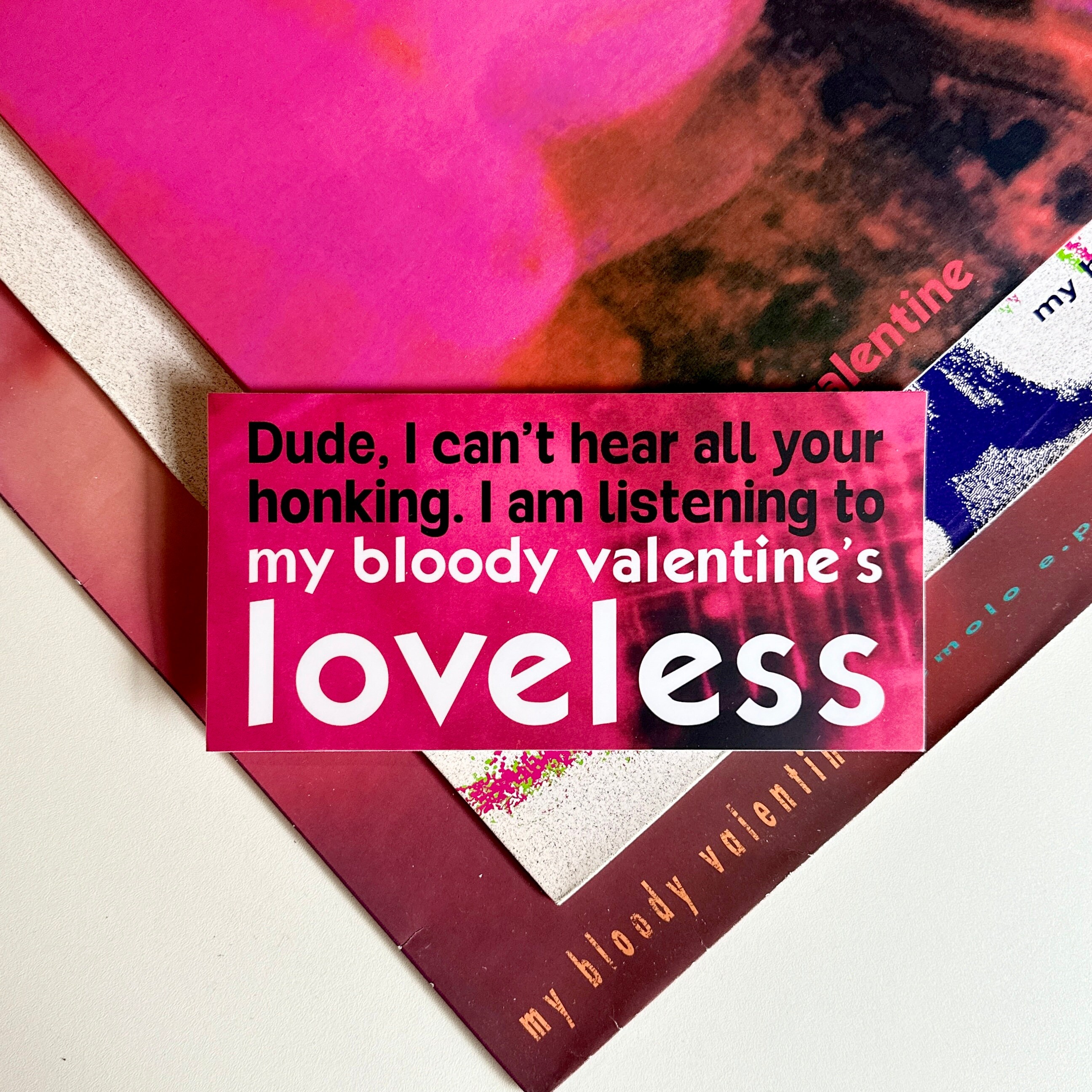My Bloody Valentine Loveless Bumper Sticker - Etsy