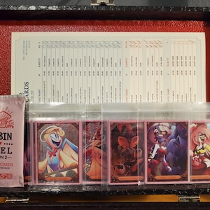 Hazbin Hotel (season 2) 2nd Edition Pink Border Foil Trading Cards